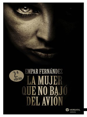 cover image of La mujer que no bajó del avión